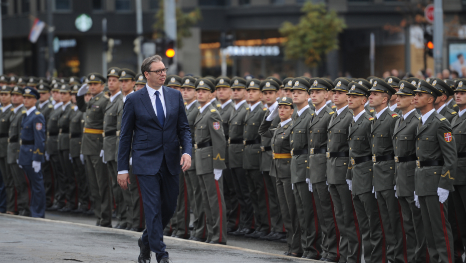 STVARANJE MODERNE SRBIJE NEZAMISLIVO JE BEZ VOJSKE Državnički govor predsednika Vučića na svečanosti