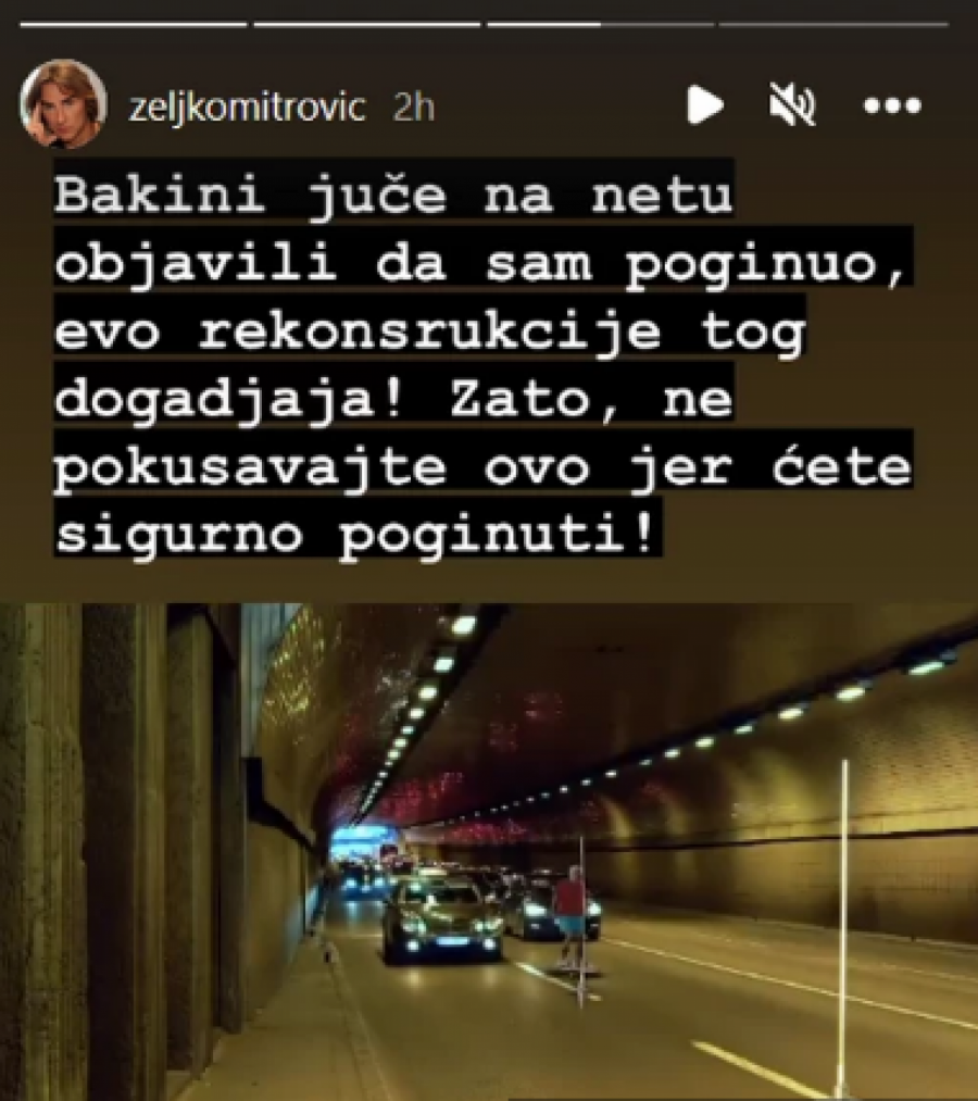 OBJAVILI SU DA SAM POGINUO Željko Mitrović zgrožen nakon što su fanovi Bake Praseta uradili ovu užasnu stvar (FOTO)
