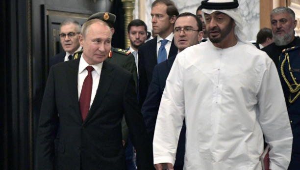 AL-NAHJAN SUTRA SA PUTINOM Predsednik UAE u poseti Rusiji