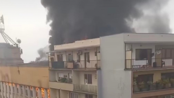 LOKALIZOVAN POŽAR U KRUŠEVCU Vatrogasci hitno reagovali, evakuacija u toku