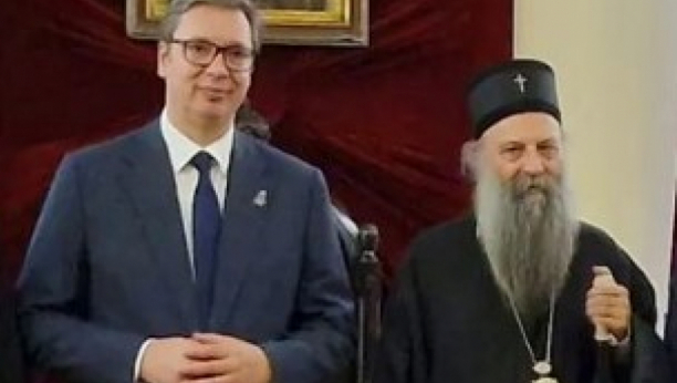 Vučić se sutra sastaje sa patrijarhom Porfirijem