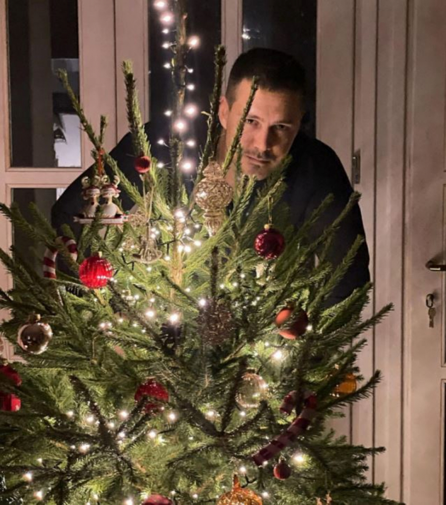 SJAJ I GLAMUR MIloš Biković spreman za praznike, glumac se pohvalio pratiocima novogodišnjom dekoracijom (FOTO)
