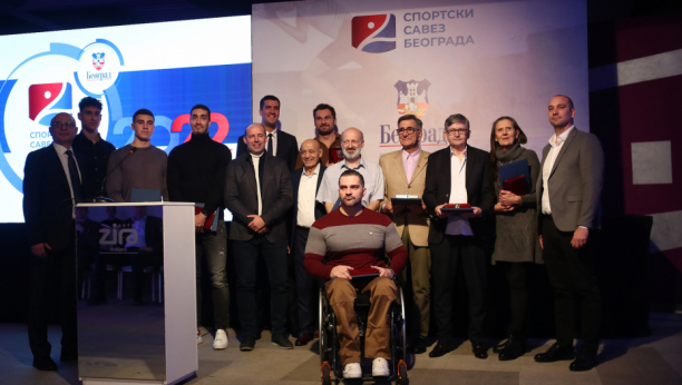 VREDNA PRIZNANJA Dodeljene tradicionalne nagrade Sportskog saveza Beograda