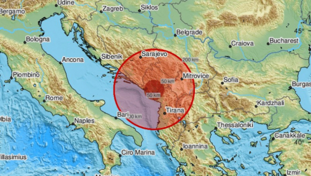 NOVI ZEMLJOTRES U CRNOJ GORI Potres kod Nikšića, otkrivena lokacija epicentra