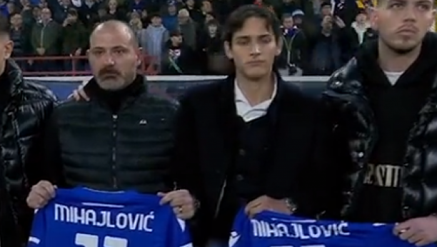 DIRLJIVE SCENE U ITALIJI Dejan Stanković izveo Mihine sinove na teren, ceo stadion u suzama (VIDEO)