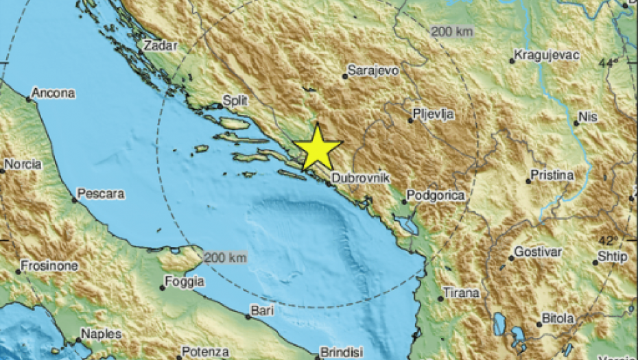 ZATRESLO SE TLO U ALBANIJI Zemljotres blizu Tirane