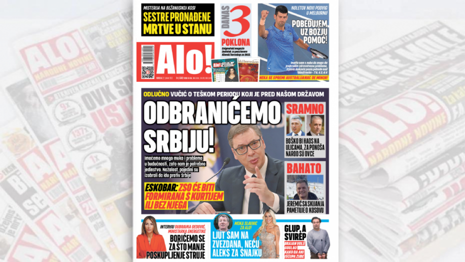 ODLUČNO Aleksandar Vučić o teškom periodu koji je pred našom državom: Odbranićemo Srbiju!