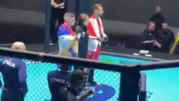 SPEKTAKL U ARENI Završen drugi dan Svetskog prvenstva u MMA, tri pobede i četiri poraza za Srbiju (VIDEO)