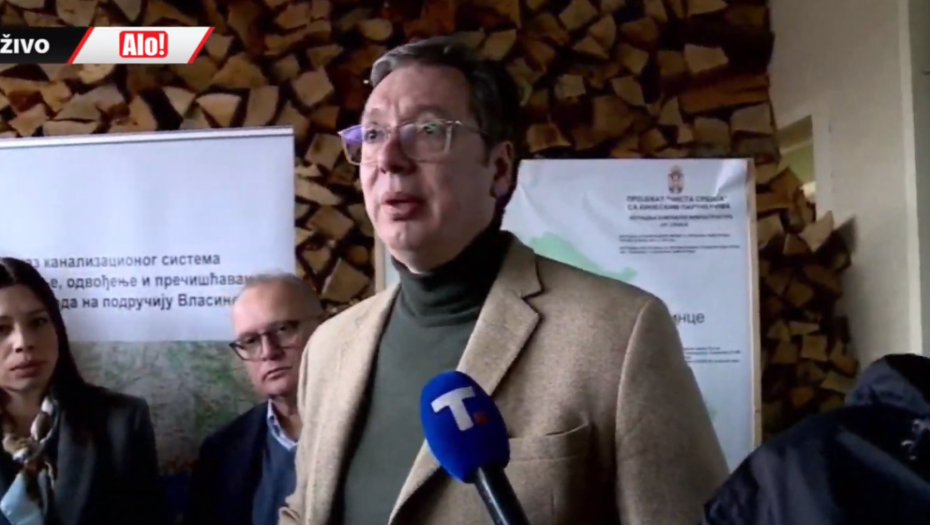 OVDE MORAMO DA ULOŽIMO OGROMAN NOVAC Vučić: U Srbiji je teško pronaći lepše mesto od Vlasine (FOTO/VIDEO)