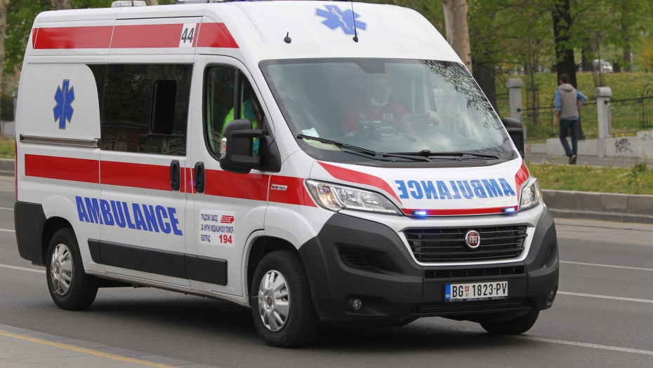 SAOBRAĆAJNA NEZGODA U BEOGRADU Povređeno dete prevezeno je u Urgentni centar