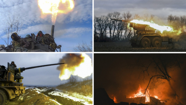 RUSI ZAUZELI CENTAR BAHMUTA Vatreni pakao za Oružane snage Ukrajine (FOTO/VIDEO)