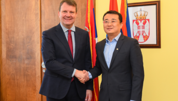 Mirović se sastao sa direktorom kineske kompanije CRBC Srbija
