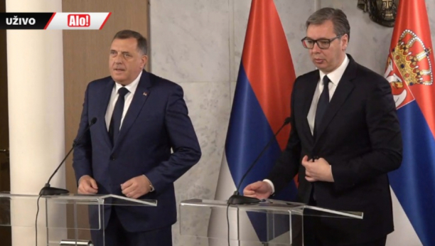 OBRAĆANJE VUČIĆA I DODIKA Nećemo dopustiti progon našeg naroda! (FOTO/VIDEO)