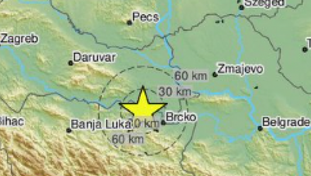 Zemljotres pogodio Bosnu i Hercegovinu!