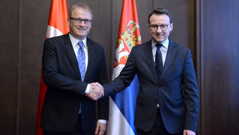 Petković sa načelnikom Odeljenja MSP Turske razgovarao o dijalogu Beograda i Prištine
