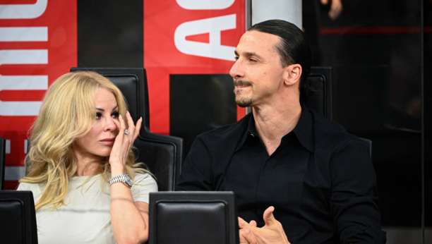 Zlatan Ibrahimović sa ženom