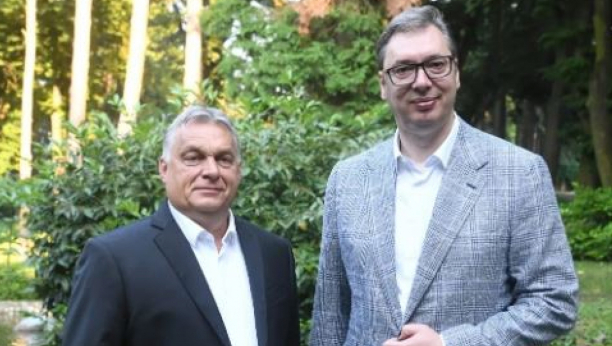Aleksadndar Vučić i Viktor Orban