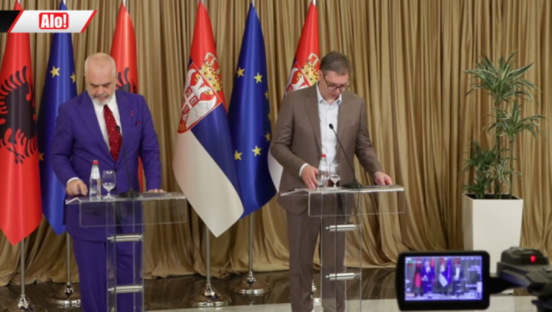Aleksandar Vučić i Edi Rama