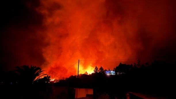 Požar na španskom ostrvu La Palma