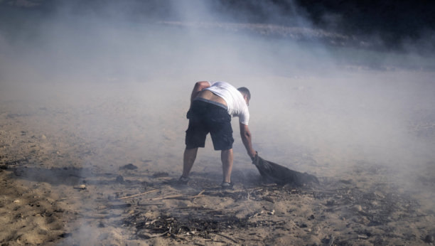 gašenje požara u grčkoj
