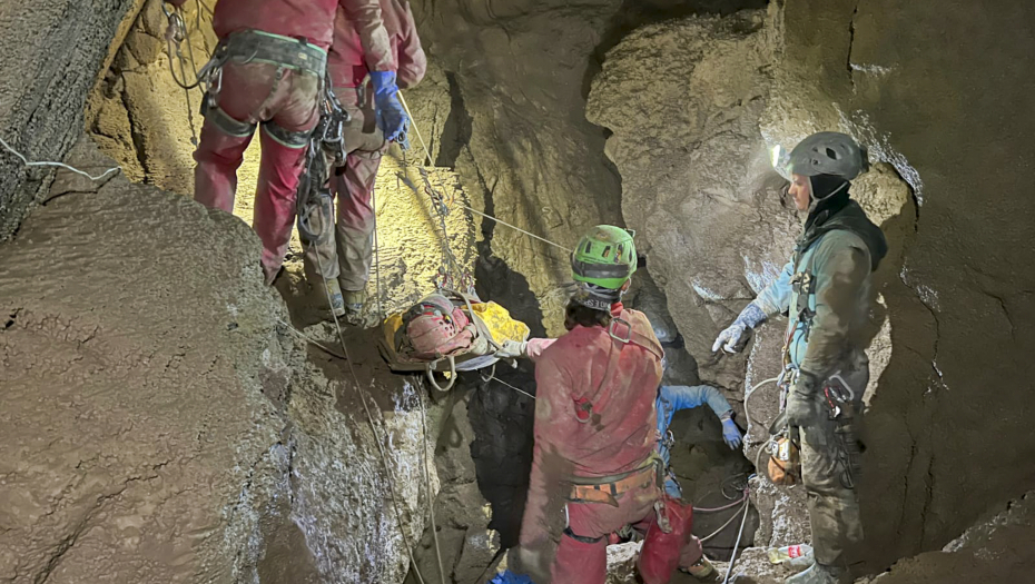 Spasavanje speleologa u Turskoj
