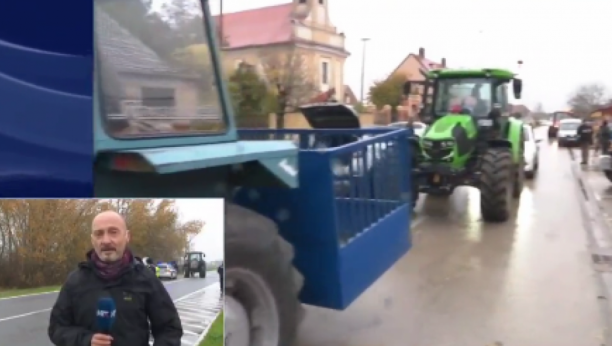 Protest poljoprivrednika u Hrvatskoj