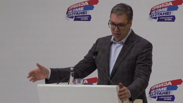 Aleksandar Vučić Srbija ne sme da stane