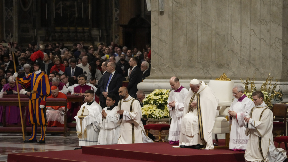 Papa Franja u Božićnoj misi