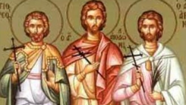 Sveti mučenici Tirs, Levkije i Kalinik i drugi