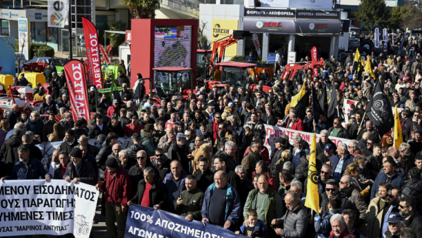 Protest grčkih poljoprivrednika