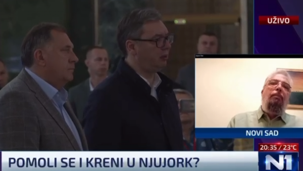 Aleksandar Vučić na molitvi u Hramu