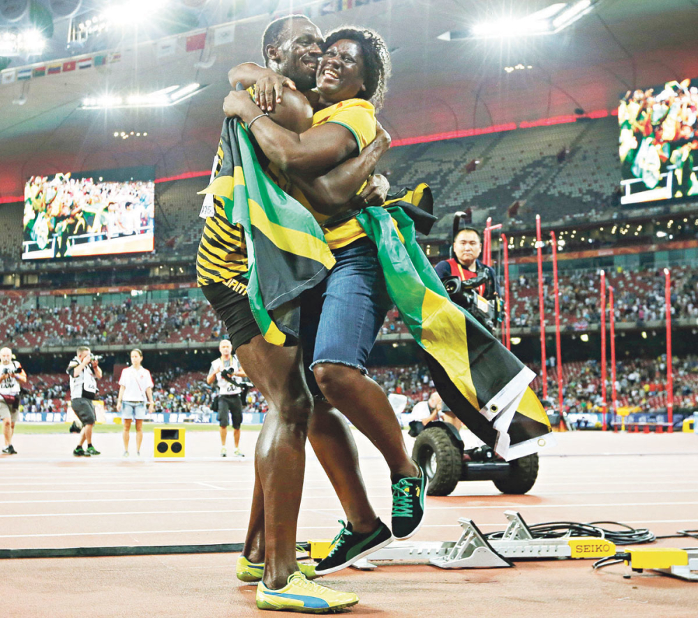 Bolt je zlato prvo proslavio sa mamom