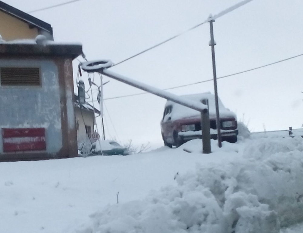 Sneg u Novoj Varoši