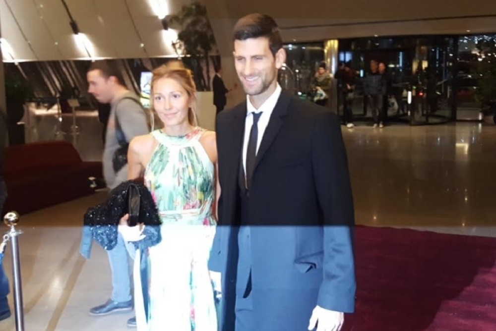 Novak i Jelena Đoković 