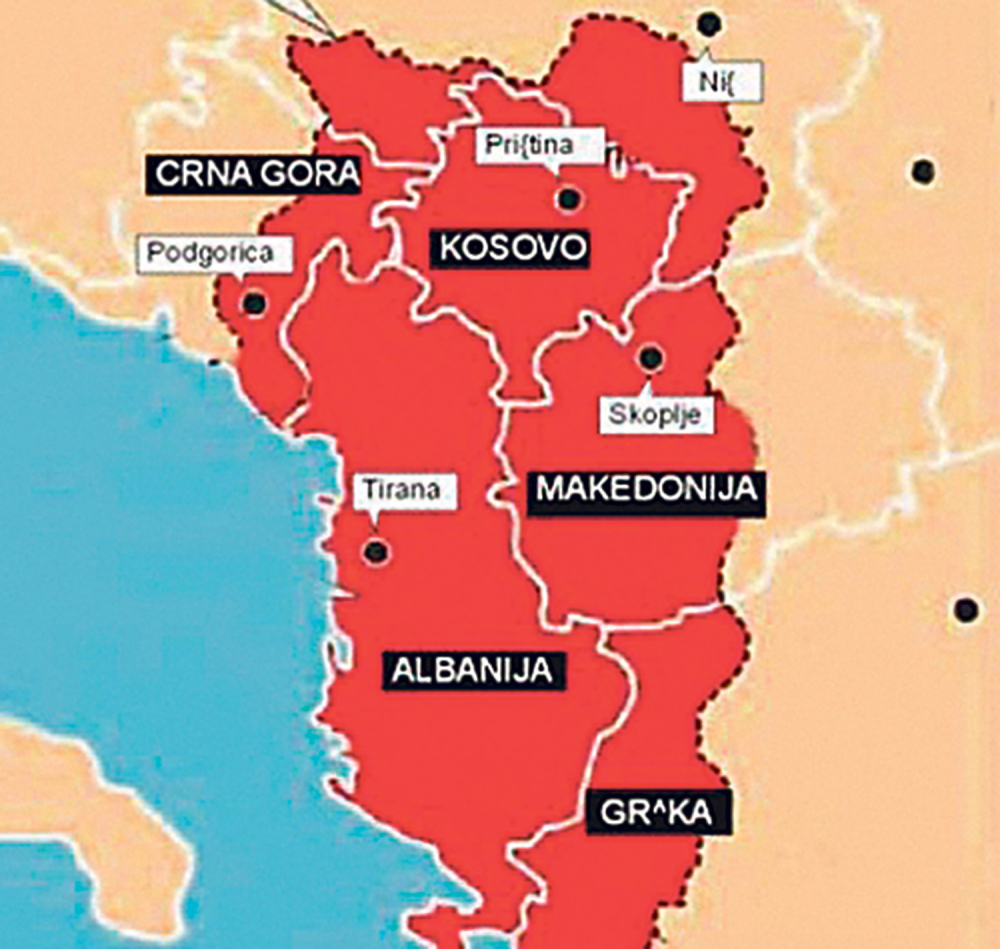 mapa srbije presevo Albanci nam otimaju Preševo!   alo.rs mapa srbije presevo