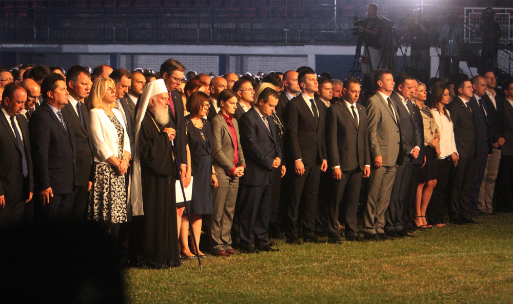 Državni vrh u Novom Sadu na obeležanjanju godišnjice Oluje