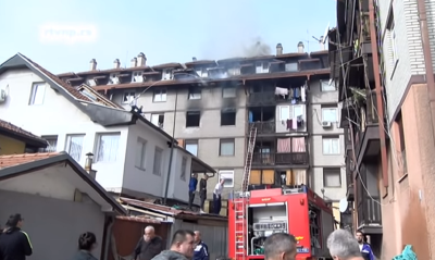 Fire in Novi Pazar 