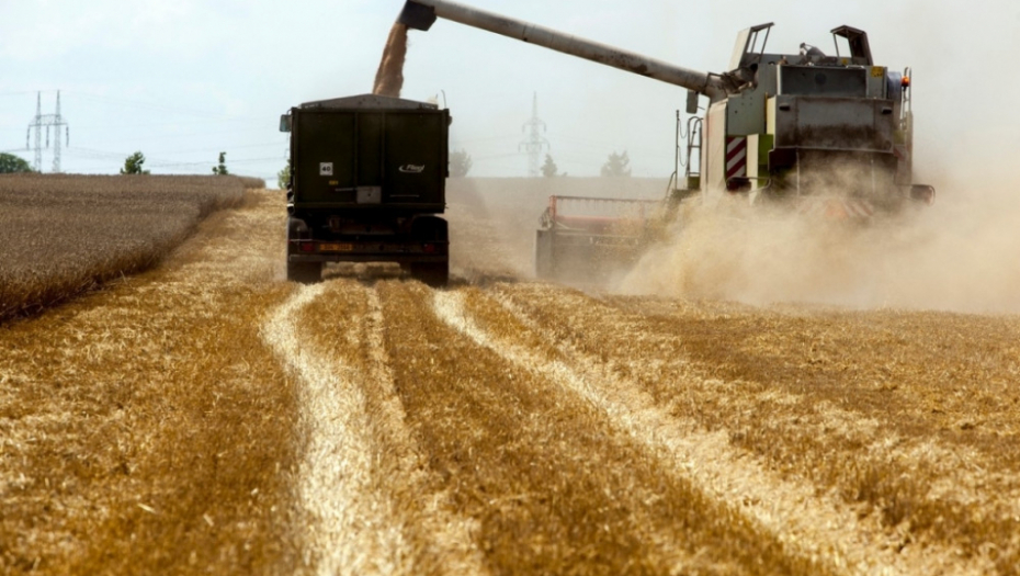 Kombajn Traktor Žetva Poljoprivreda