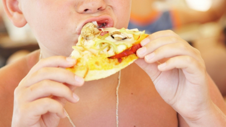 Dete Dečak Brza hrana Pica Fast Fud