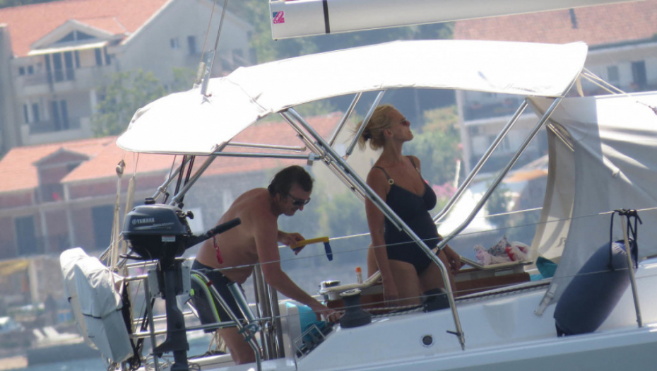 Goran Bregović sa porodicom i prijateljima na svom brodu