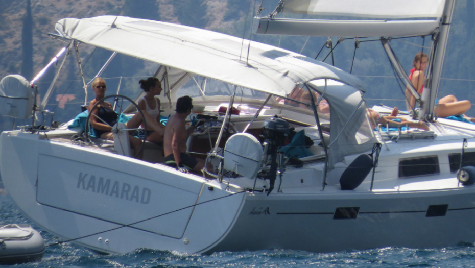 Goran Bregović sa porodicom i prijateljima na svom brodu