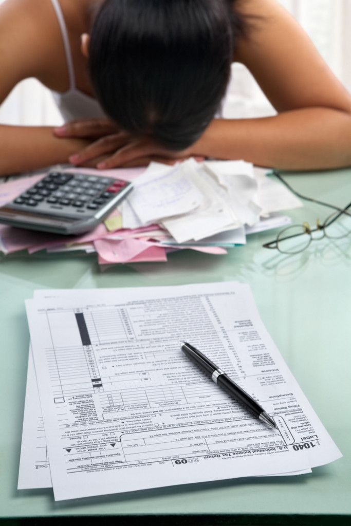 Administracija Brige Problemi Papirologija Računi