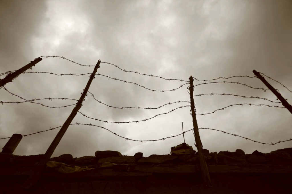 Ograda Bodljikava žica Logor