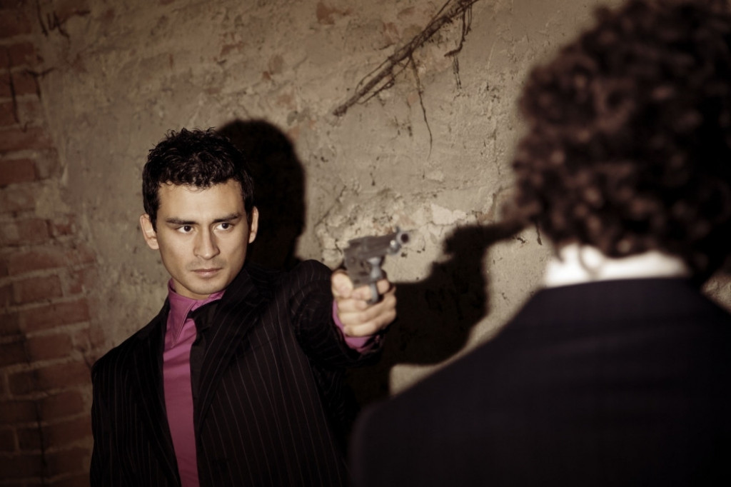 Ubica Mafijaš Razbojnik Pištolj Kriminalac Atentator Ubistvo