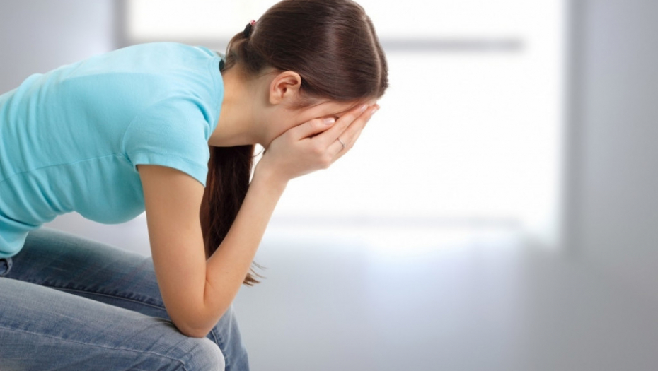 Devojka Tinejdžerka Depresija Tuga Tužna Stres Nesrećna