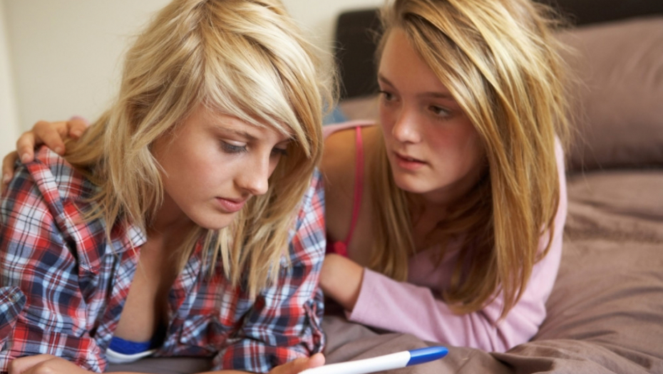 Tinejdžerke Test na za trudnoću Prijateljstvo Drugarice Trudnoća