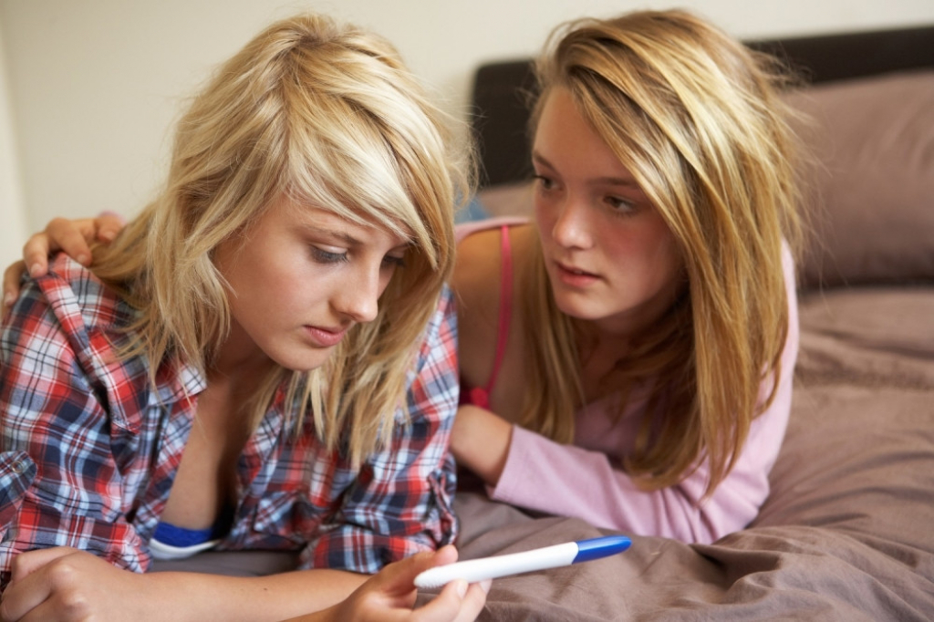 Tinejdžerke Test na za trudnoću Prijateljstvo Drugarice Trudnoća