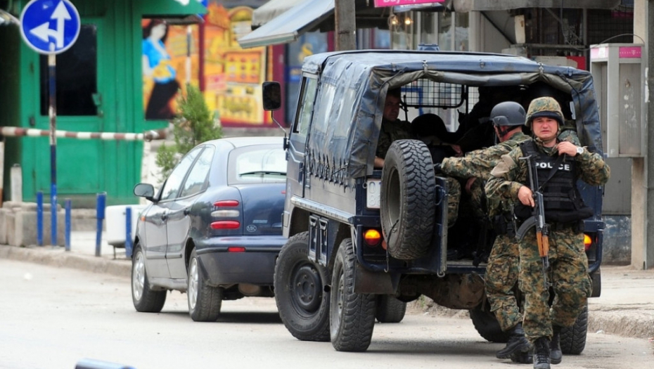 Makedonija policija