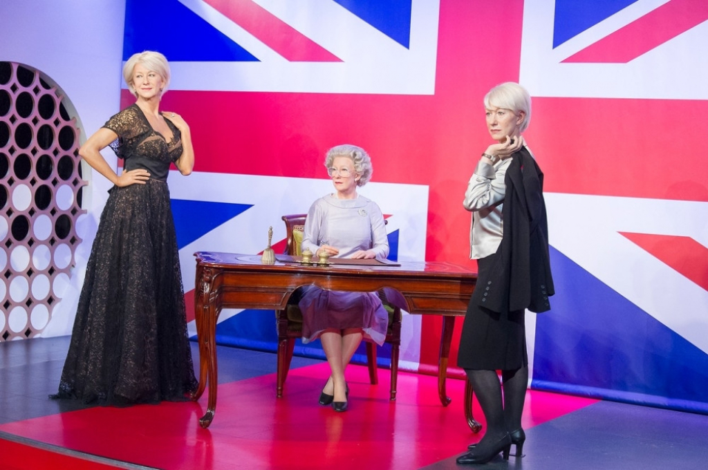 Pronađi razliku: Voštane figure Helen Miren