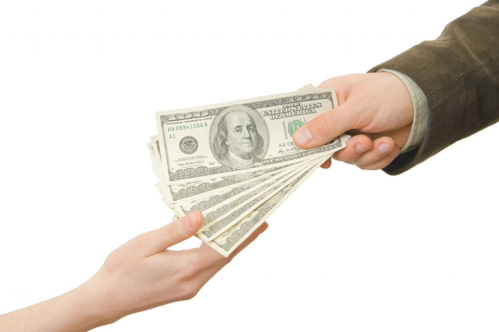 Dolari Pozajmica Mito Korupcija Plaćanje